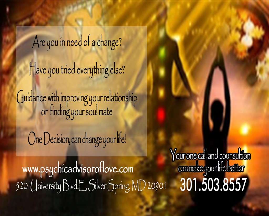 Psychic Readings By Jaycee | 520 University Blvd E, Silver Spring, MD 20901, USA | Phone: (301) 503-8557