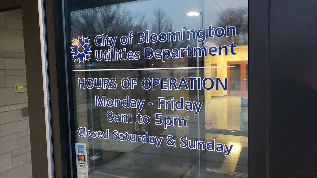 City of Bloomington Utilities | 600 E Miller Dr, Bloomington, IN 47401, USA | Phone: (812) 349-3930