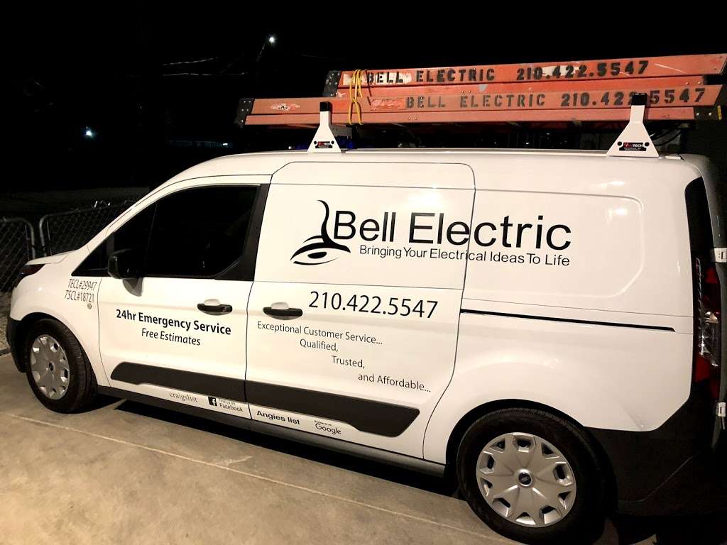 Bell Electric LLC | 12835 Perdido Grove, San Antonio, TX 78253, USA | Phone: (210) 422-5547