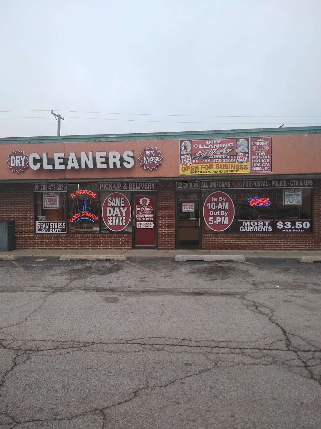 Dry Cleaning By Wesley | 2318 State St, Burnham, IL 60633, USA | Phone: (708) 473-3539