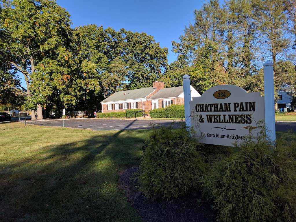 Chatham Pain and Wellness | 384 Shunpike Rd, Chatham Township, NJ 07928, USA | Phone: (973) 377-0702