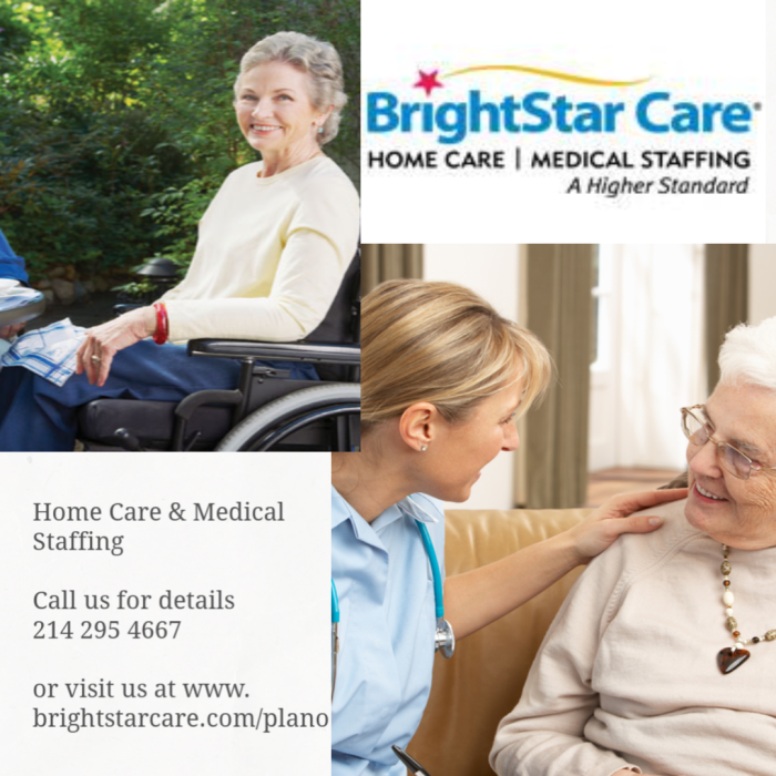 BrightStar Care Plano | 660 N Central Expy #250, Plano, TX 75074, USA | Phone: (214) 295-4667