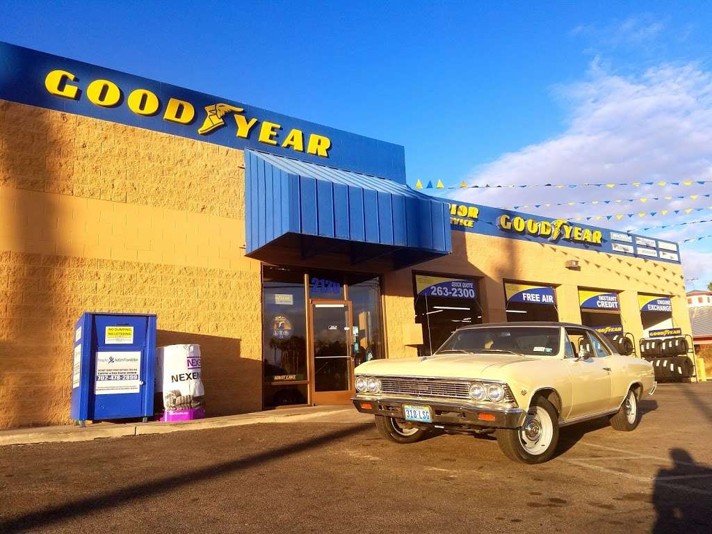 Superior Tire & Service - Goodyear #101 | 2120 E Warm Springs Rd, Las Vegas, NV 89119 | Phone: (702) 263-2300