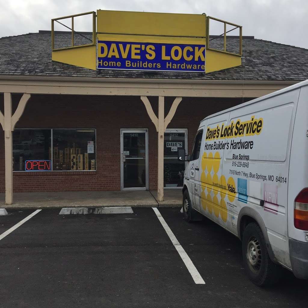Daves Lock Service and Home Builder Hardware | 1410 U.S. 40, Blue Springs, MO 64015, USA | Phone: (816) 229-8848