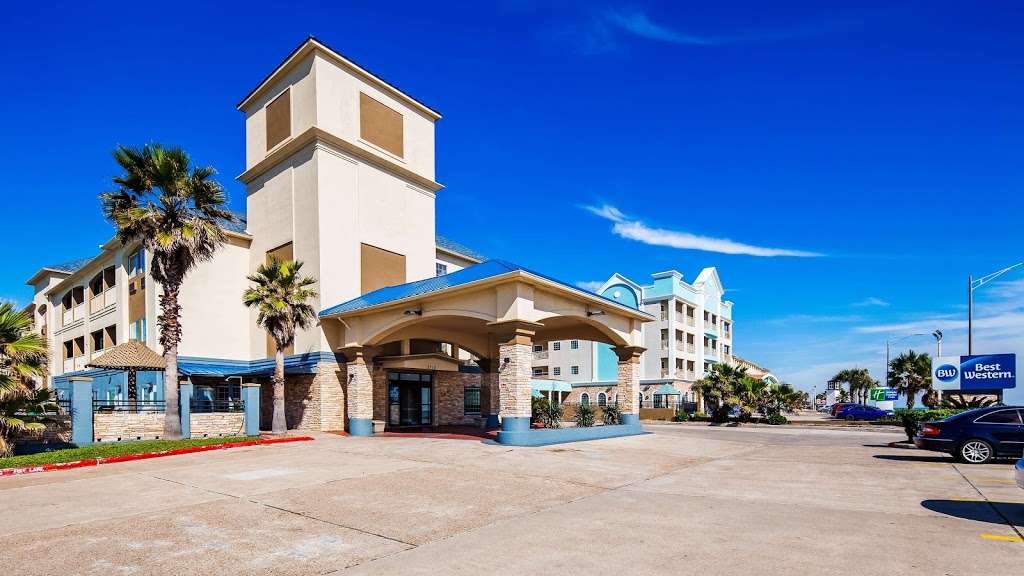 Best Western Galveston West Beach Hotel | 8710 Seawall Blvd, Galveston, TX 77554, USA | Phone: (409) 740-9100