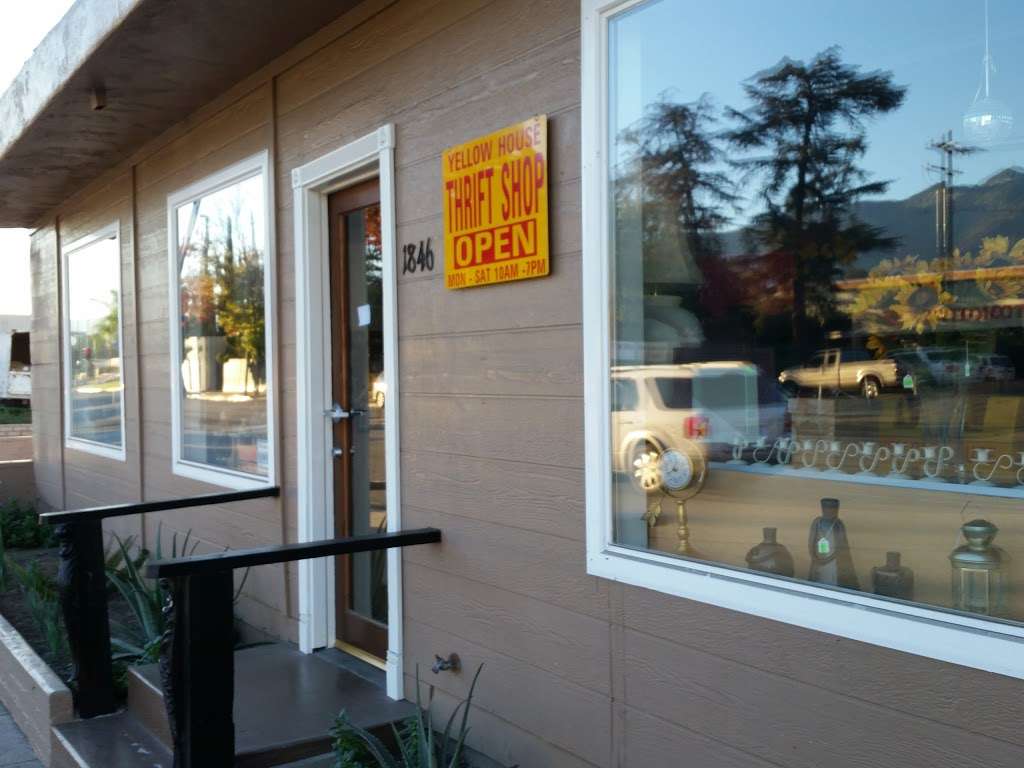 yellow house thrift shop | 1846 E Walnut St, Pasadena, CA 91107, USA | Phone: (626) 840-2302