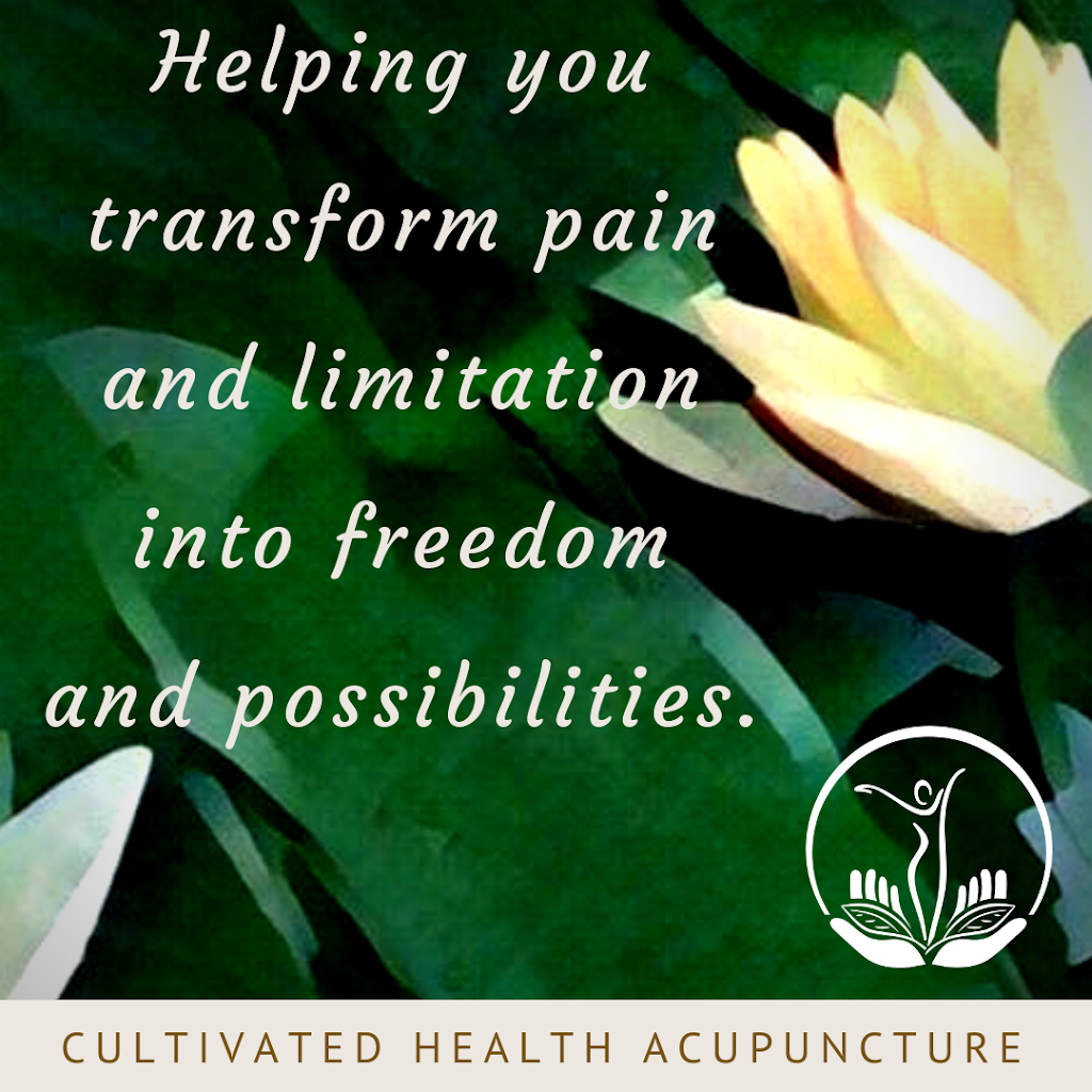 Cultivated Health Acupuncture | 400 Carlton Ave #7, Los Gatos, CA 95032 | Phone: (408) 490-0308