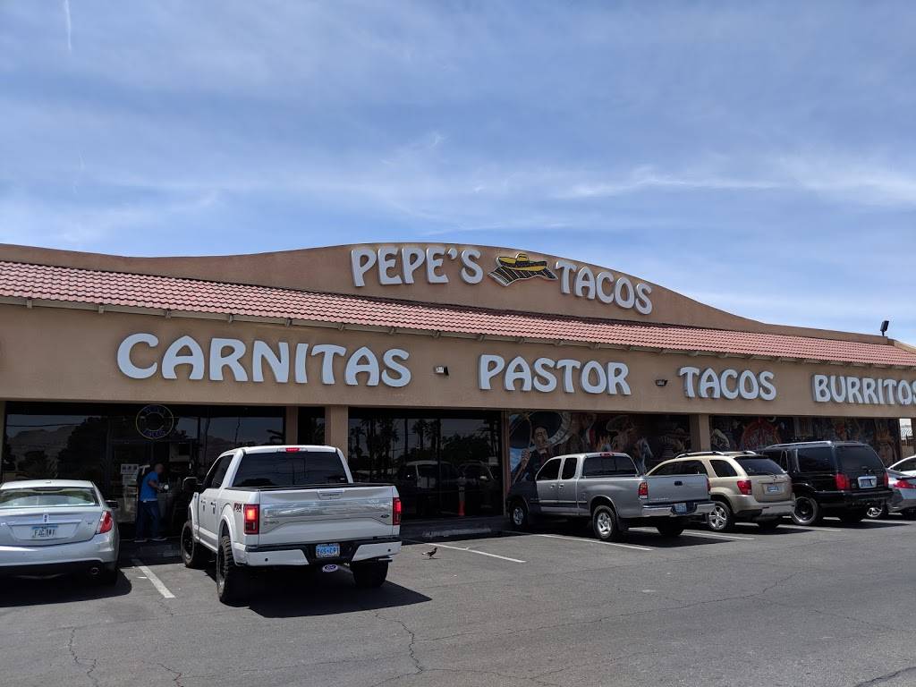 Pepes Tacos Boulder | 4814 Boulder Hwy, Las Vegas, NV 89121, USA | Phone: (702) 399-8226