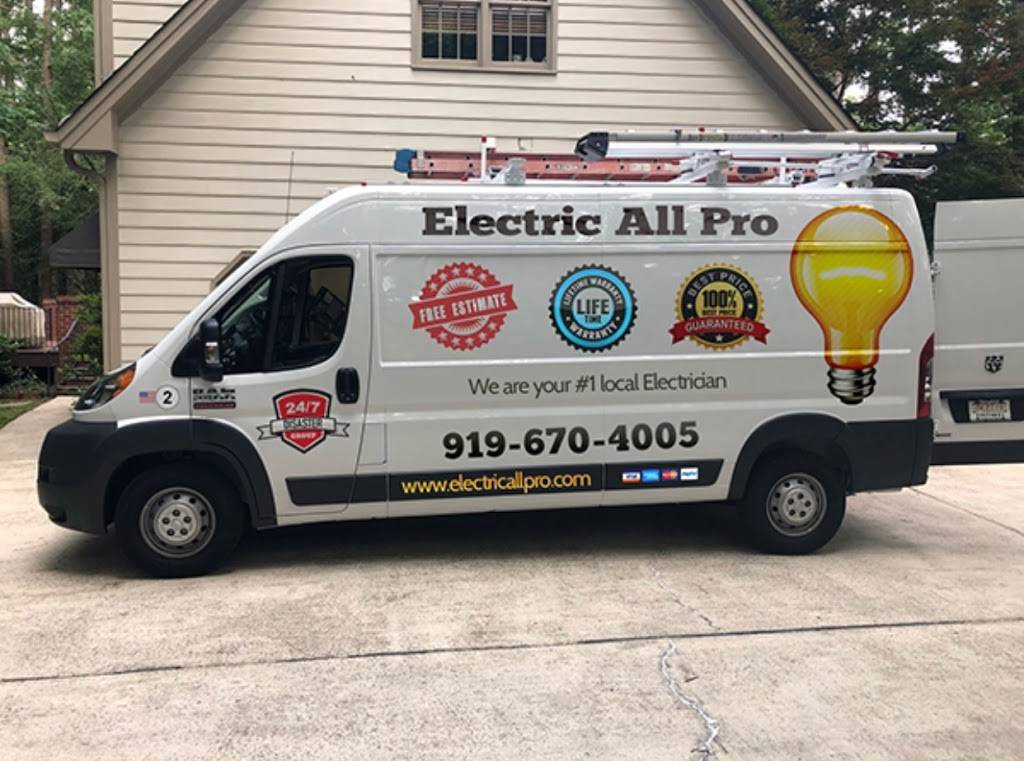 Electric All Pro | 5404 Cumberland Plain Dr, Raleigh, NC 27616, USA | Phone: (919) 670-4005