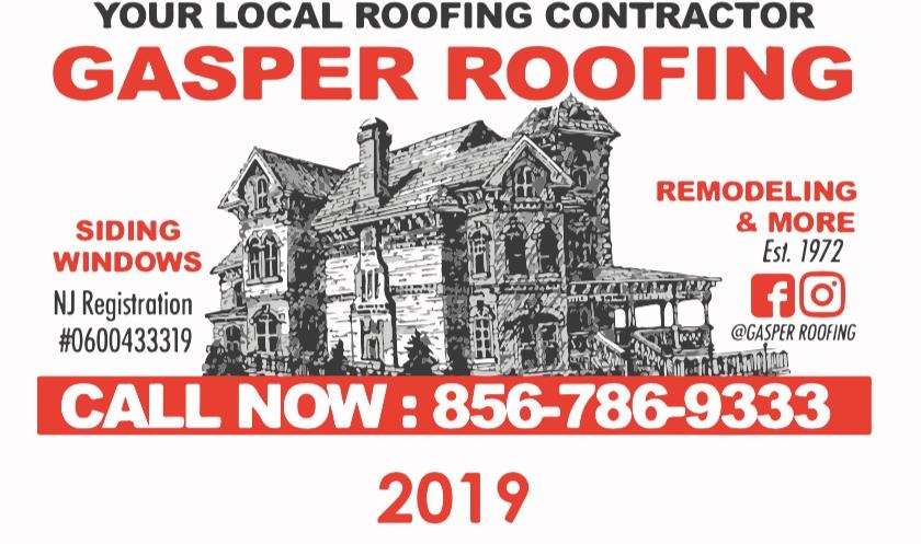 Gasper Roofing | 731 Park Ave, Palmyra, NJ 08065, USA | Phone: (856) 786-9333