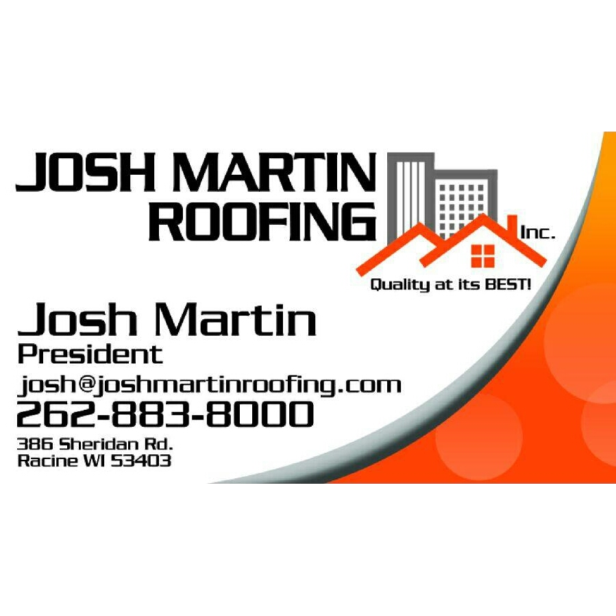 Josh Martin Roofing Inc | 386 Sheridan Rd, Racine, WI 53403 | Phone: (262) 883-8000
