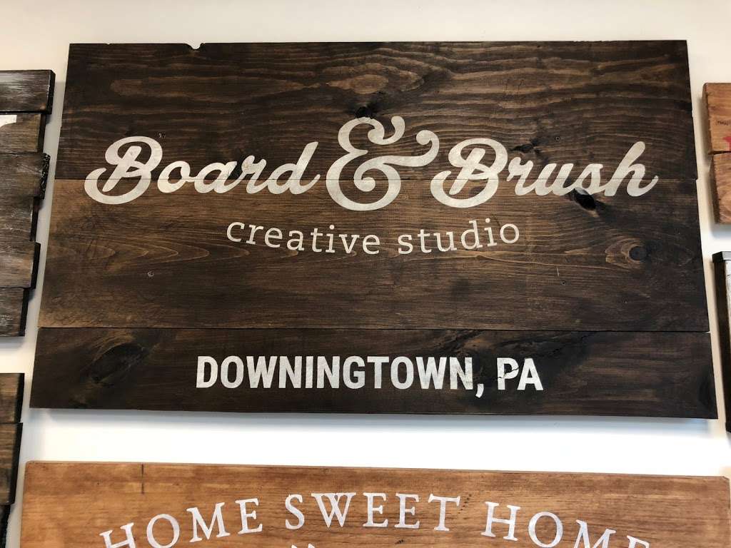 Board and Brush Creative Studio - Downingtown | 142 Wallace Ave #102, Downingtown, PA 19335, USA | Phone: (610) 883-2716