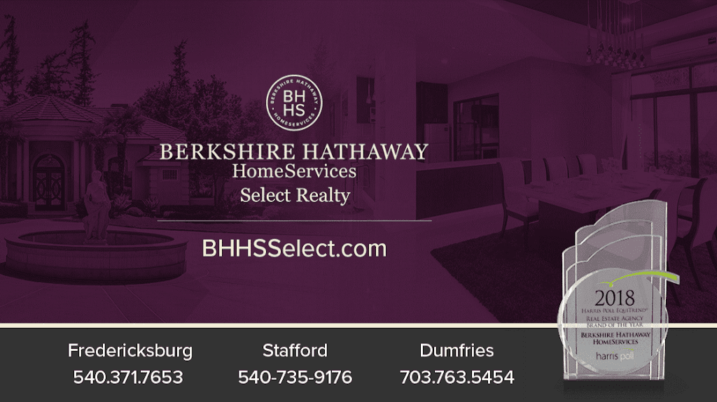 Berkshire Hathaway HomeServices Select Realty - Dumfries/Prince  | 3779 Fettler Park Dr, Dumfries, VA 22025 | Phone: (703) 763-5454