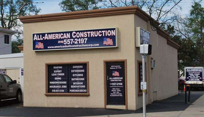 All American Construction | 2425 Grand Ave, Bellmore, NY 11710, USA | Phone: (516) 557-2197