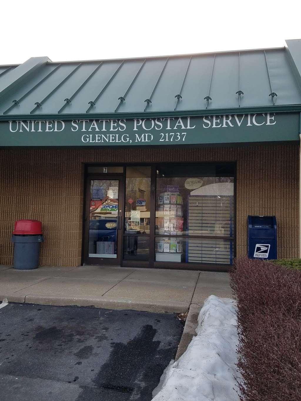 United States Postal Service | 3900 Ten Oaks Rd Unit 7, Glenelg, MD 21737 | Phone: (800) 275-8777