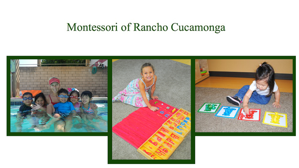 Montessori of Rancho Cucamonga | 10110 Church St, Rancho Cucamonga, CA 91730 | Phone: (909) 944-6500