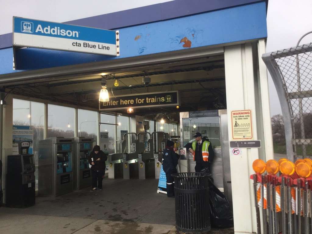 Addison Blue Line Station | Chicago, IL 60618, USA