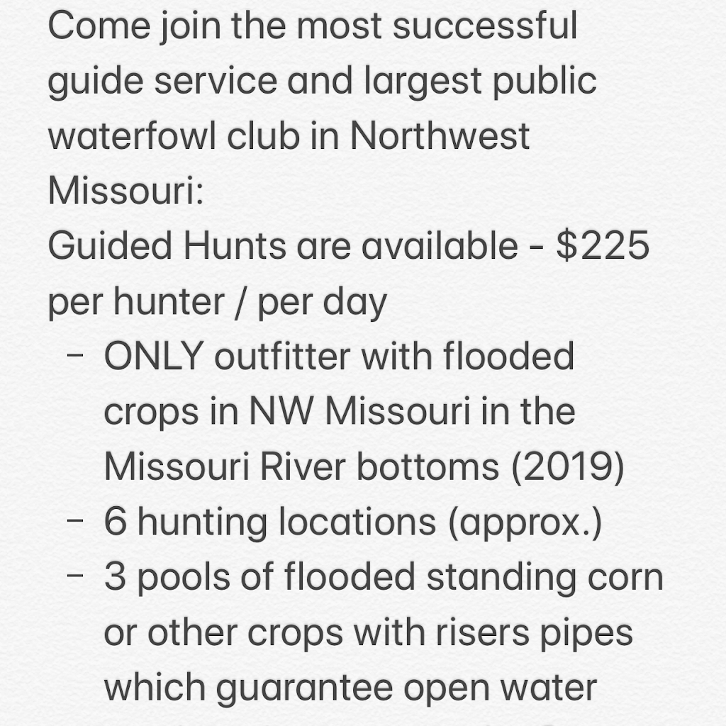 Sportsmans Lodge | 402 Rulo St, Craig, MO 64437, USA | Phone: (855) 473-2875