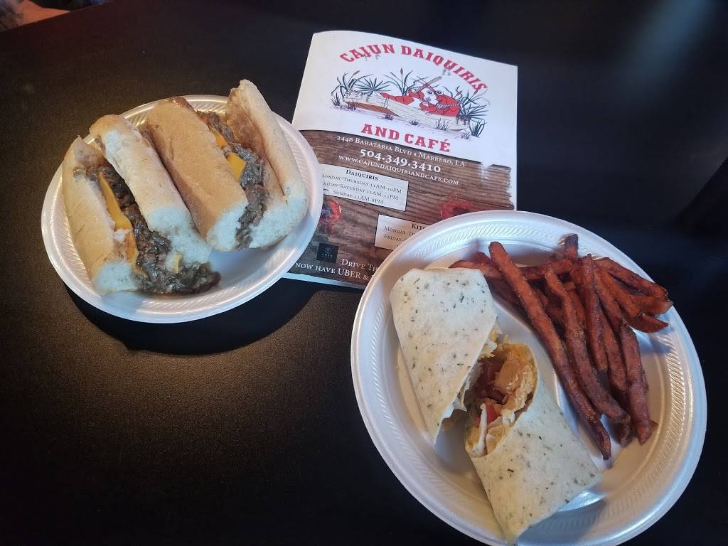 Cajun Daiquiri & Cafe | 2446 Barataria Blvd, Marrero, LA 70072, USA | Phone: (504) 349-3410 Cajun Daiquiri & Cafe | 2446 Barataria Blvd, Marrero, LA 70072, USA | Phone: (504) 349-3410