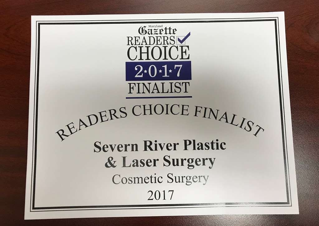 Severn River Plastic and Laser Surgery | 479 Jumpers Hole Rd Suite 304, Severna Park, MD 21146, USA | Phone: (410) 544-9988