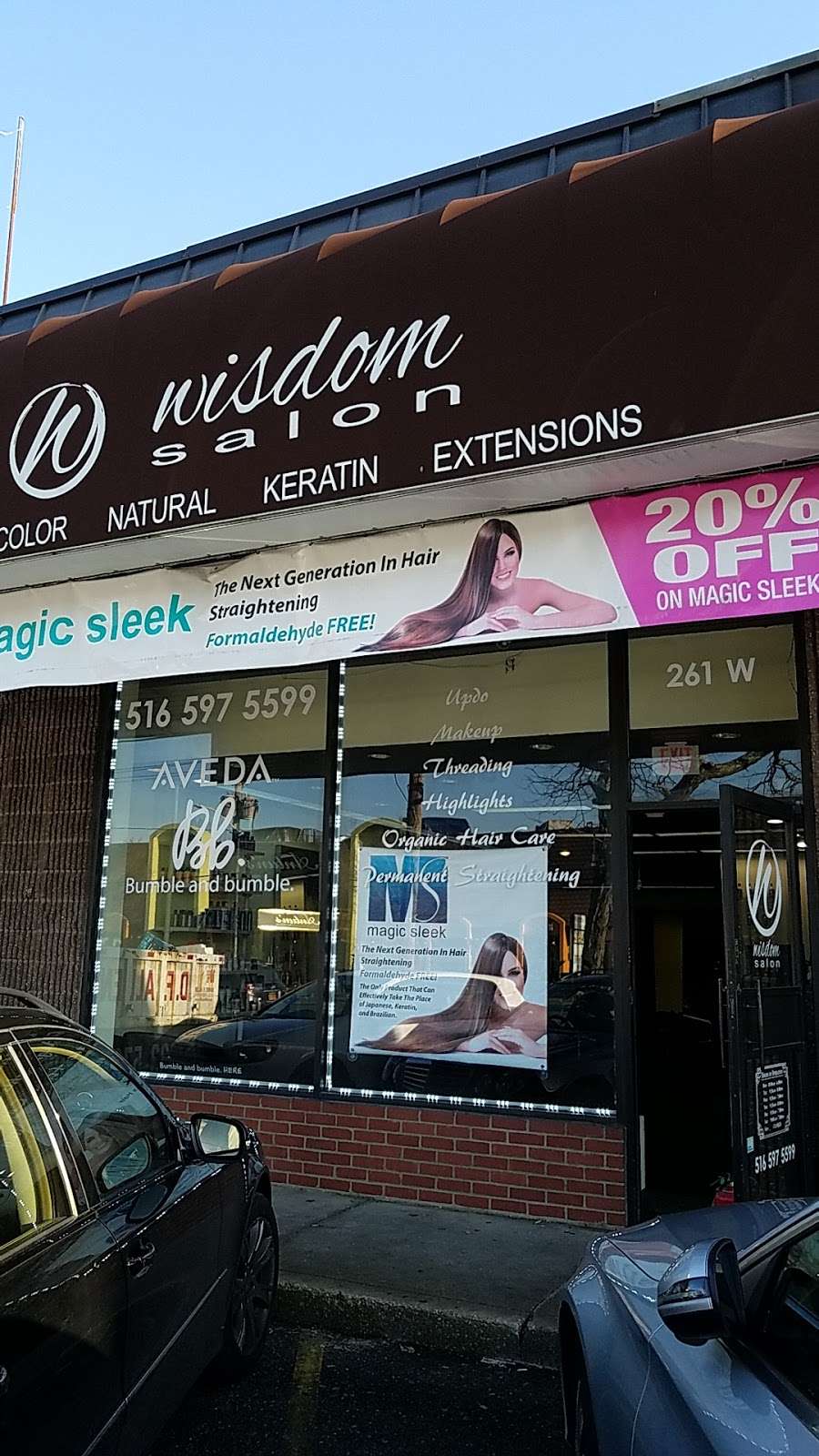 Wisdom Salon | 261 W Old Country Rd, Hicksville, NY 11801, USA | Phone: (516) 597-5599