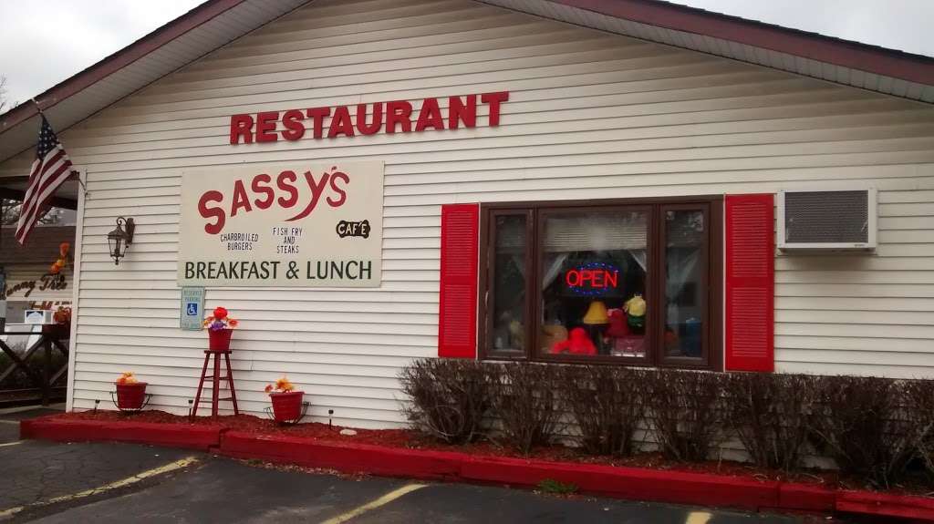 Sassys Cafe | 7850 McHenry St, Burlington, WI 53105 | Phone: (262) 865-7350