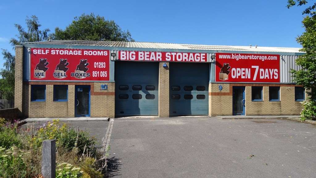 Big Bear Storage | Units 9 -10 Faygate Business Centre, Faygate Lane, Faygate RH12 4DN, UK | Phone: 01293 851065