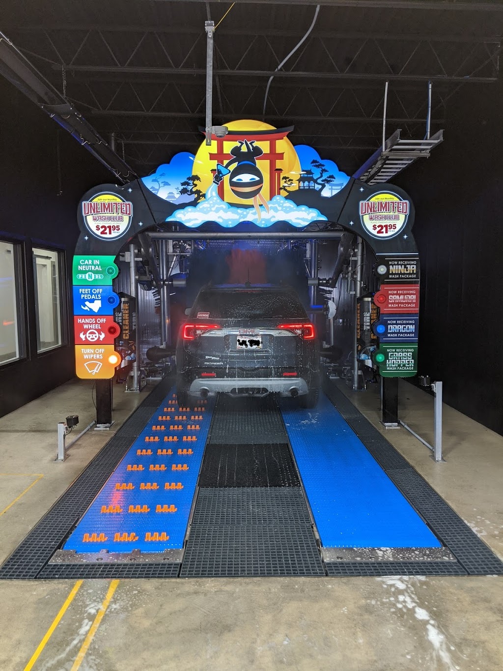 Ninja Xpress Car Wash | 8062 Orange Centre Dr, Lewis Center, OH 43035, USA | Phone: (740) 239-2799