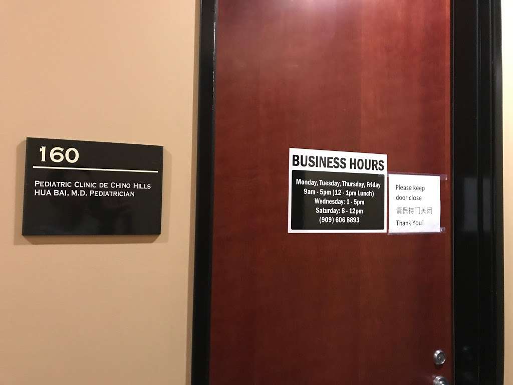 Pediatric Clinic de Chino Hills | 15944 Los Serranos Country Club Dr #160, Chino Hills, CA 91709, USA | Phone: (909) 606-8893