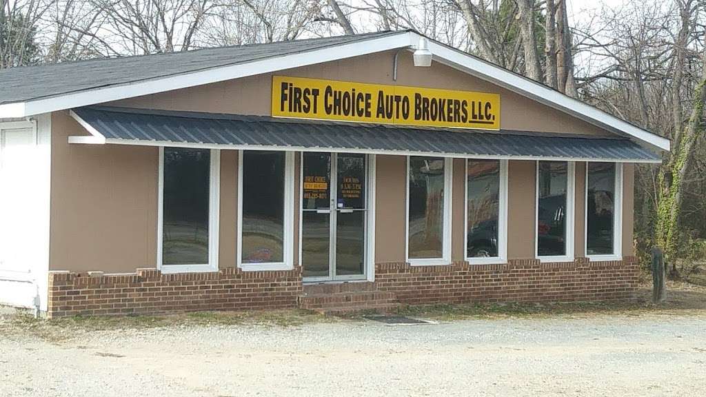 First Choice Auto Brokers | 1706 Springdale Rd, Lancaster, SC 29720 | Phone: (803) 285-8171