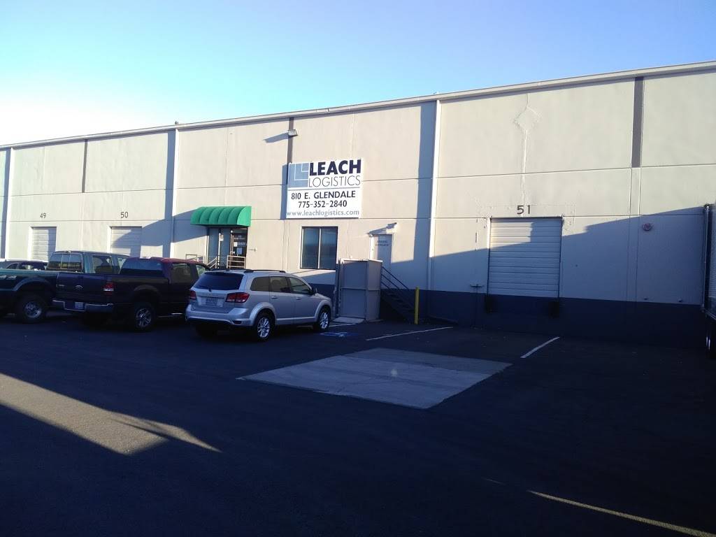 Leach Logistics | 800 E Glendale Ave, Sparks, NV 89431, USA | Phone: (775) 352-2840