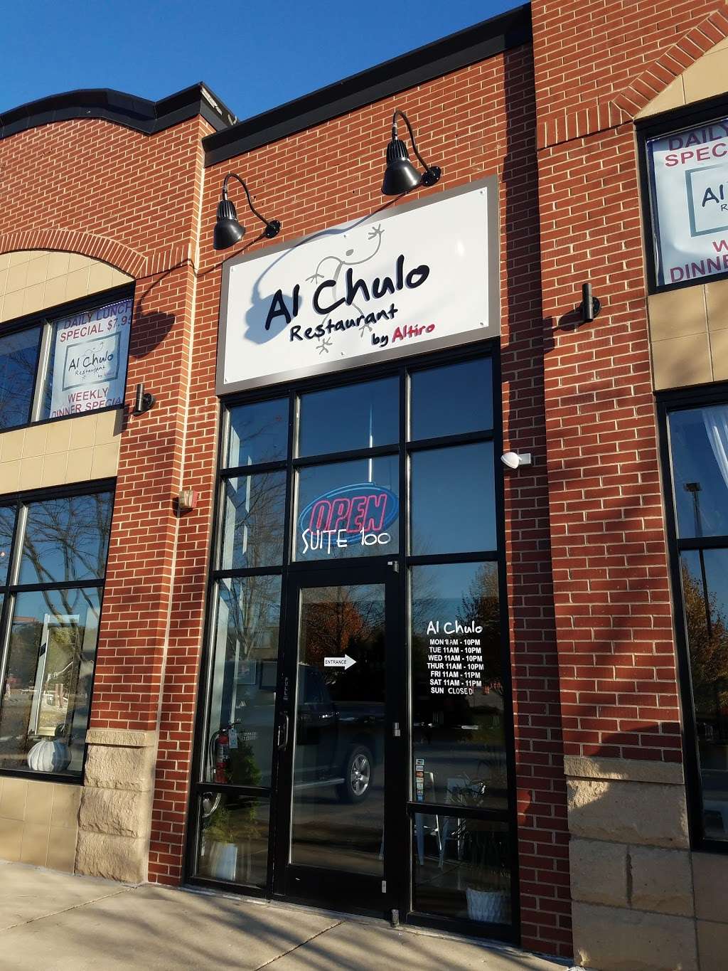 Al Chulo | 1400 S Neltnor Blvd., Unit 100, West, West Chicago, IL 60185, USA | Phone: (630) 520-0615