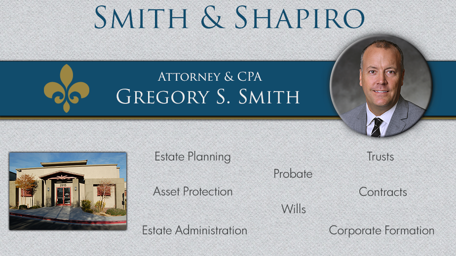 Smith & Shapiro | 2915 Lake East Dr, Las Vegas, NV 89117, USA | Phone: (702) 318-5033