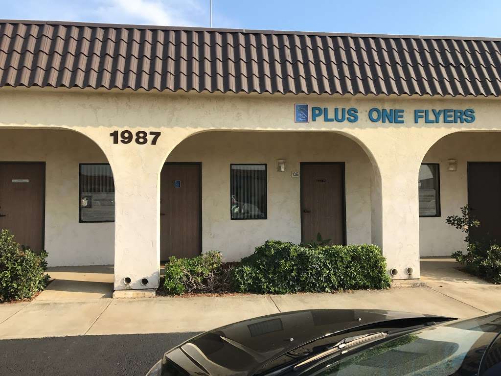 Plus One Flyers Inc | 1985 N Marshall Ave # 107, El Cajon, CA 92020, USA | Phone: (619) 258-0714