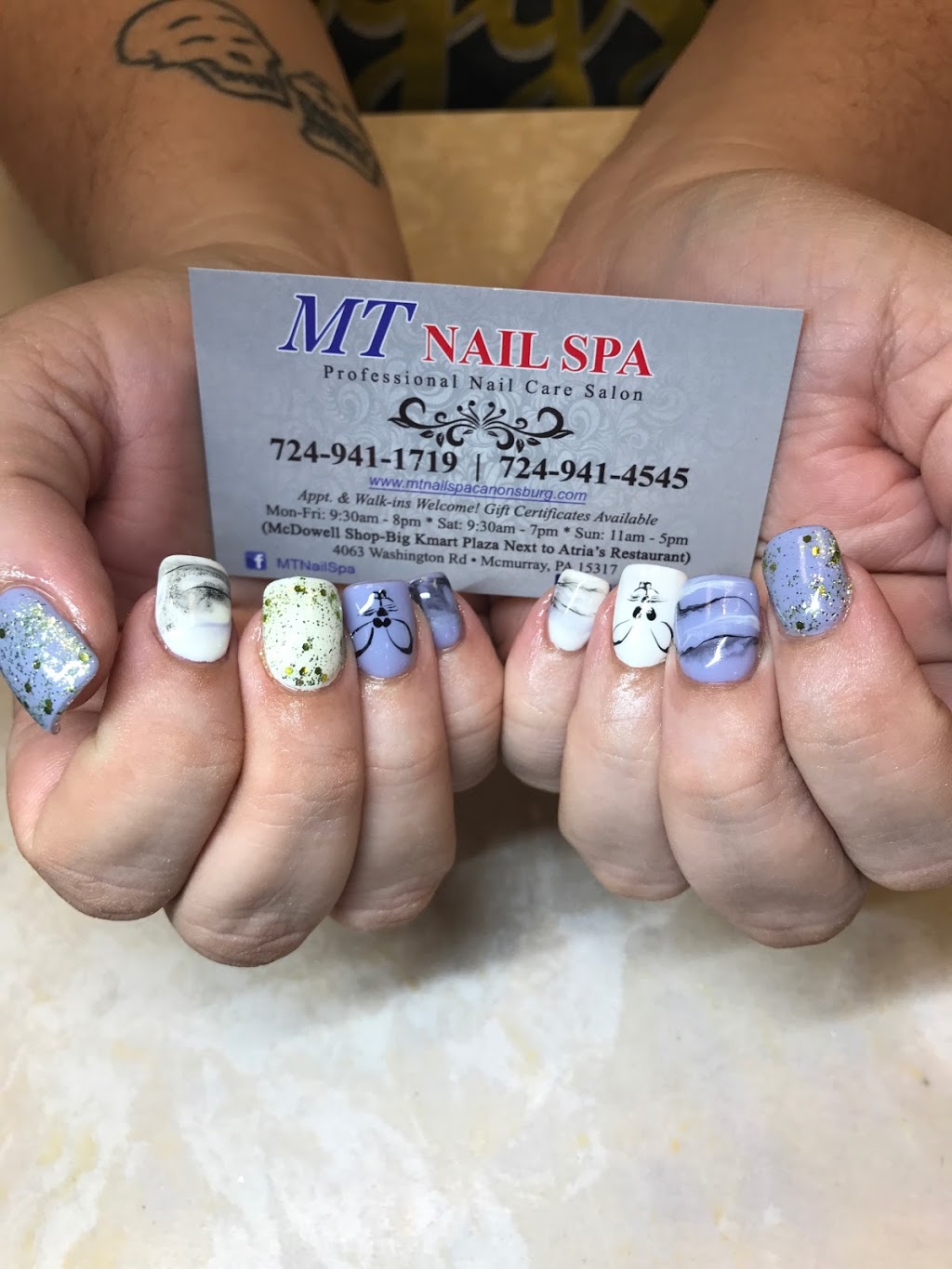 MT Nail Spa | 4063 Washington Rd, Canonsburg, PA 15317, USA | Phone: (724) 941-1719