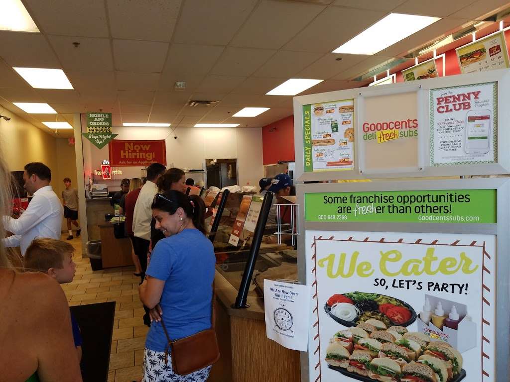 Goodcents Deli Fresh Subs | 6760 W 135th St, Overland Park, KS 66223, USA | Phone: (913) 402-9191