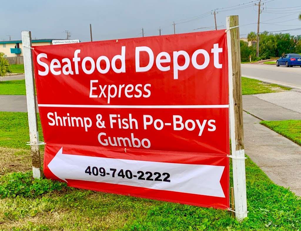 Seafood Depot Express | 7428 Stewart Rd, Galveston, TX 77551, USA | Phone: (409) 740-2222