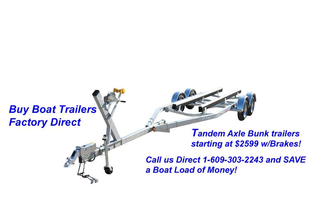 Buy Boat Trailers Factory Direct | 1729 NJ-35, South Amboy, NJ 08879 | Phone: (609) 303-2243