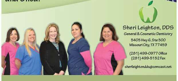Sheri Leighton D.D.S. | 5405 Hwy 6 #500, Missouri City, TX 77459, USA | Phone: (281) 499-0977