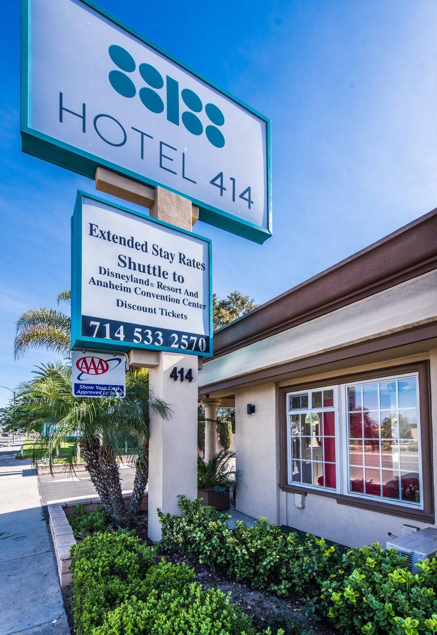 Hotel 414 Anaheim | 414 W Ball Rd, Anaheim, CA 92805, USA | Phone: (714) 533-2570