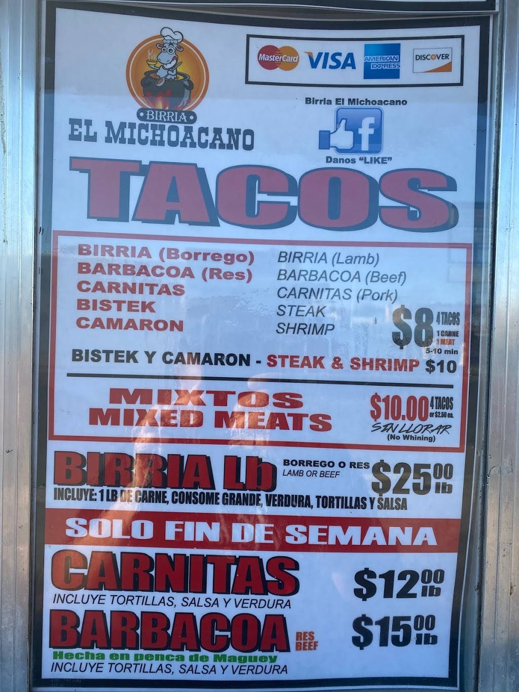 El Michoacano "Birria, Barbacoa y Carnitas" | 200 San Pedro Dr SE, Albuquerque, NM 87108, USA | Phone: (505) 900-8962