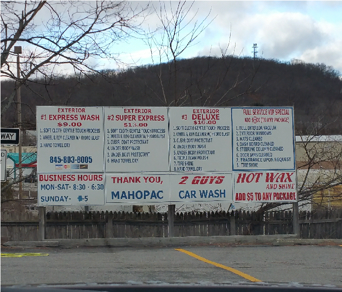 2 Guys Car Wash | 373 US-6, Mahopac, NY 10541 | Phone: (845) 803-8005