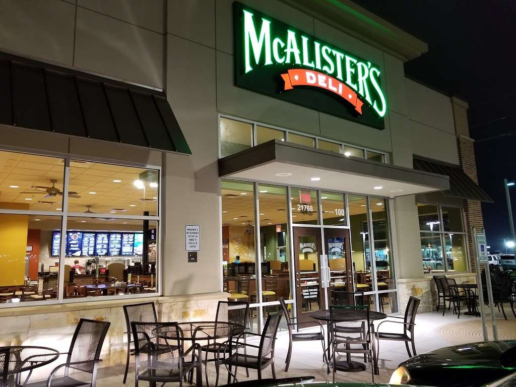 McAlisters Deli | 21768 Katy Fwy #100, Katy, TX 77449, USA | Phone: (281) 394-9192