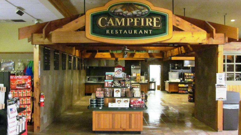 Campfire Restaurant | 100 Cabela Dr, Hamburg, PA 19526, USA | Phone: (610) 929-7040