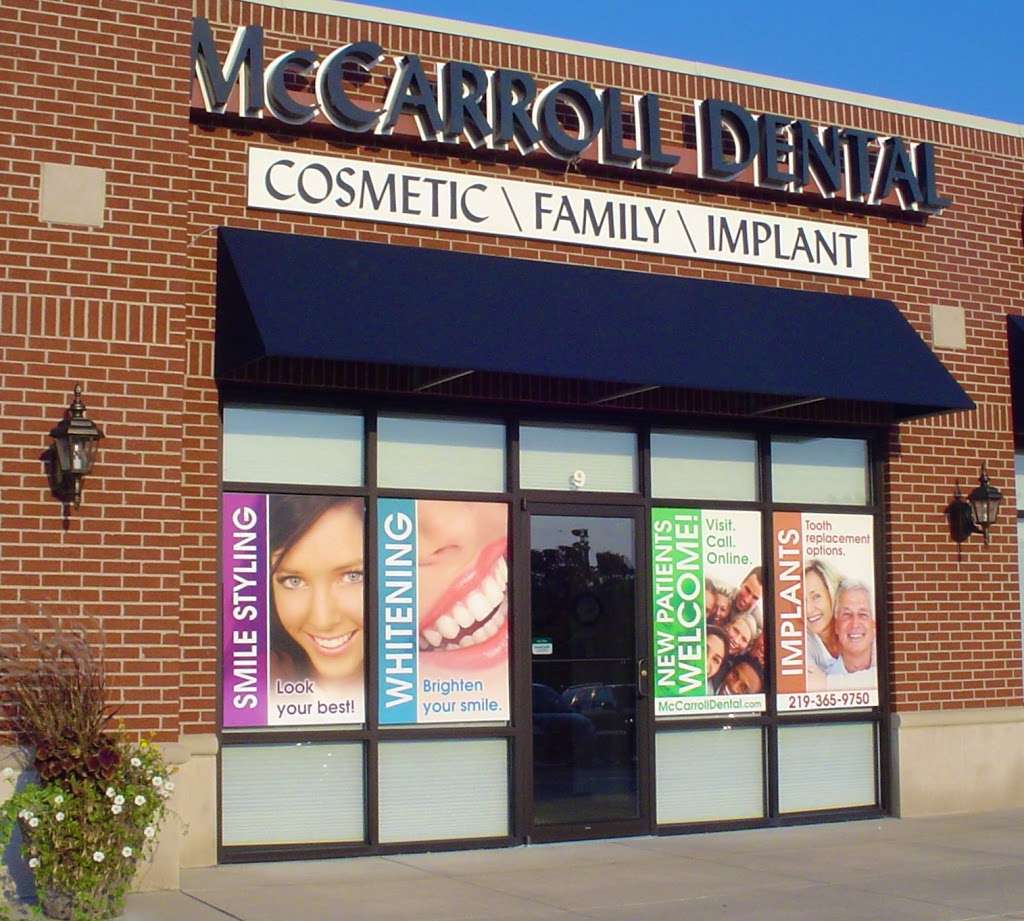 McCarroll Dental | 10033 Wicker Ave # 9, St John, IN 46373 | Phone: (219) 365-9750