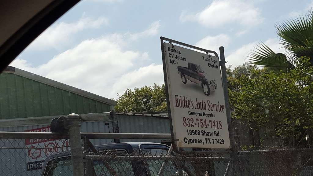 Eddies Auto Service | 18908 Shaw Rd, Cypress, TX 77429, USA | Phone: (832) 754-7418