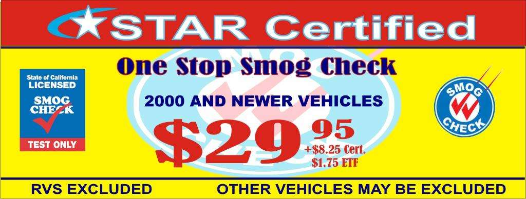 One Stop Smog Check | 12708 Atlantic Ave #1, Lynwood, CA 90262, USA | Phone: (310) 638-1104