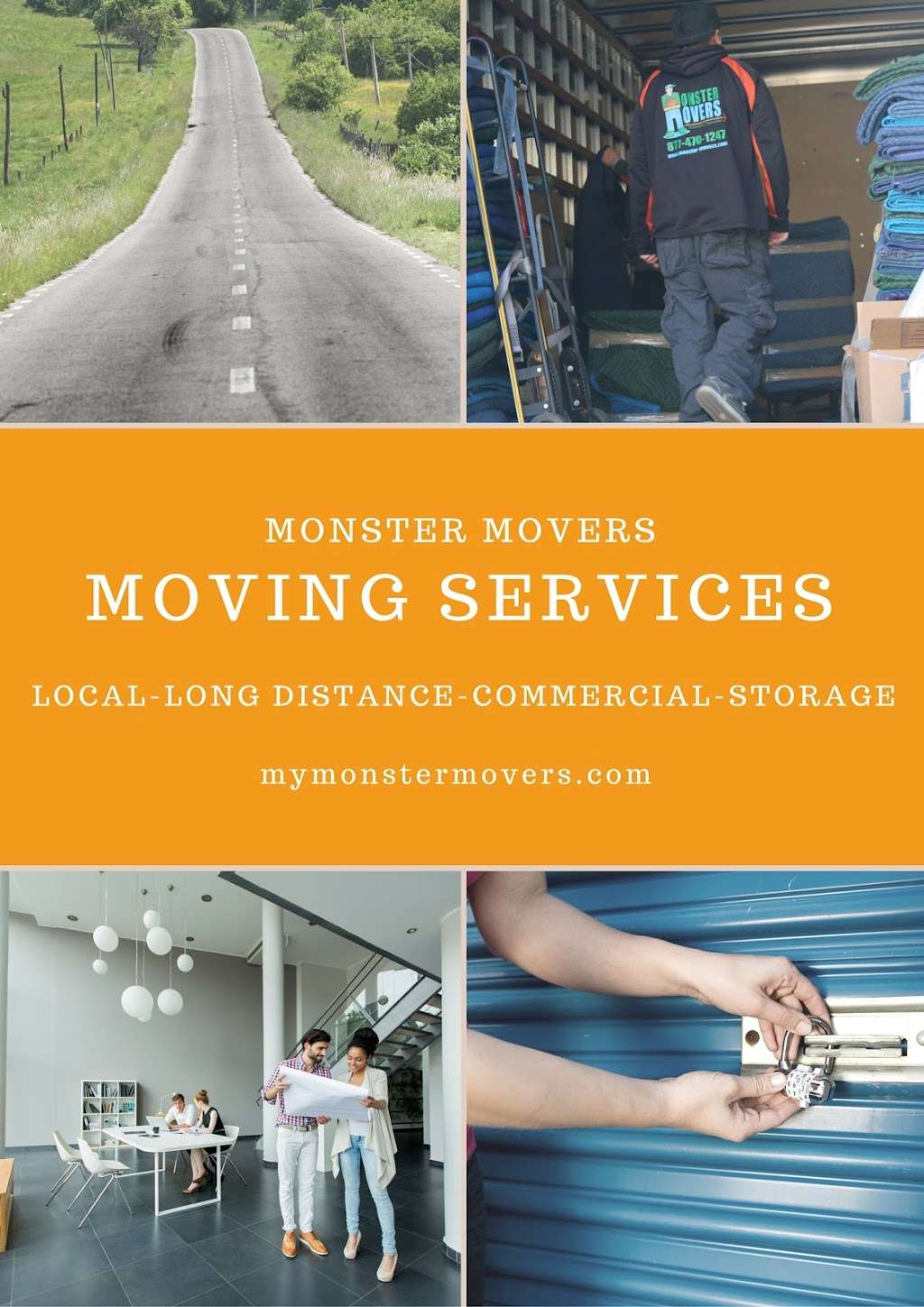 Monster Movers - Movers Near Me | 14 Wood Rd, Braintree, MA 02184, USA | Phone: (877) 470-1247