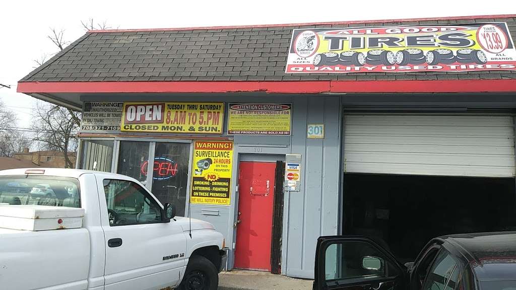 All Good Tires & Rims | 301 E 147th St, Harvey, IL 60426