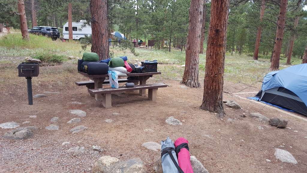 Olive Ridge Campground | CO-7 Scenic, Allenspark, CO 80510, USA | Phone: (303) 541-2500